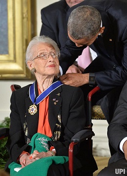 Johnson receiving an award for her work.  (http://www.upi.com/News_Photos/view/upi/08c39c4129 ())